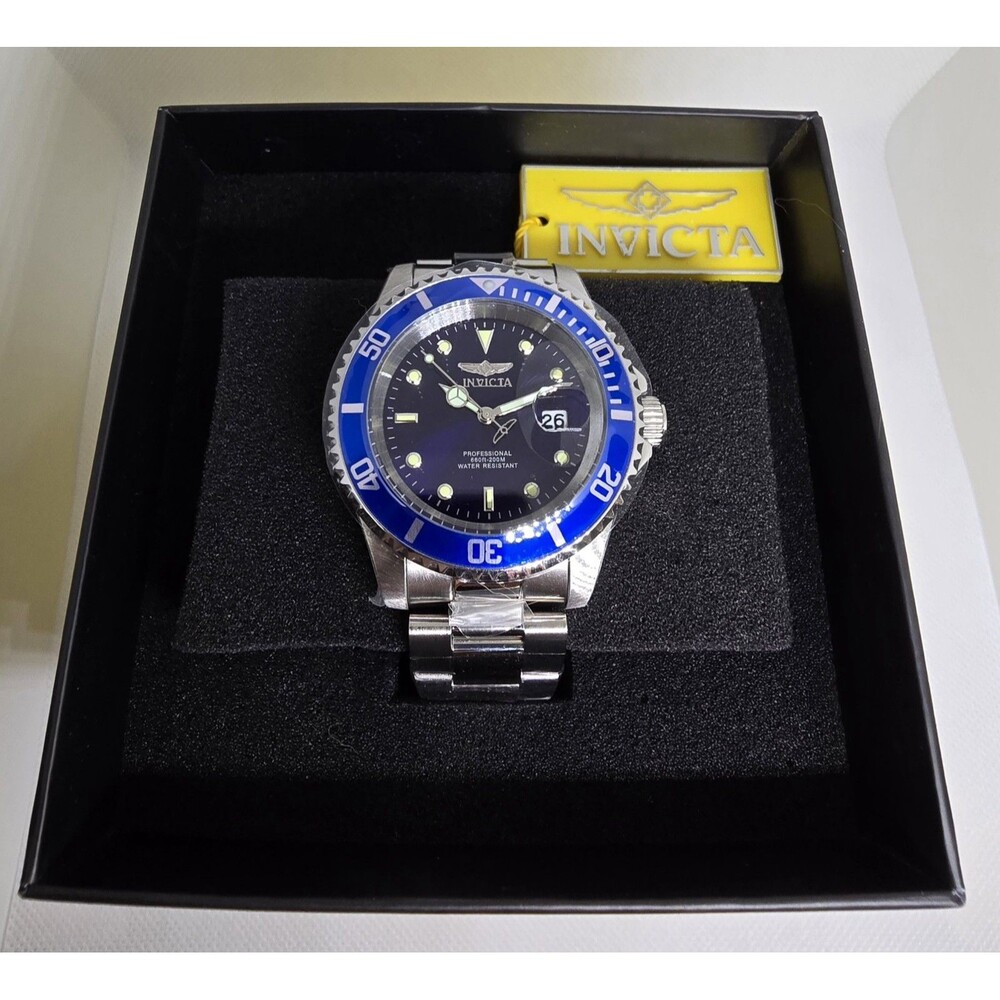 Invicta Pro Diver Coastpath Men's Watch 40mm Blue Dial Steel 26971 Brand New